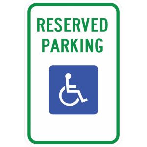 South Carolina Handicap Parking Sign - R7-8sc