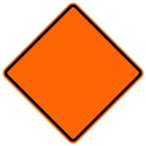 Standard Legend Roll-Up Construction Signs - SL-RU