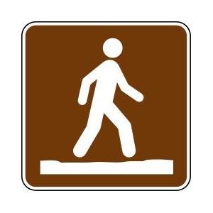 Stay on Trail Signs  - RS-123