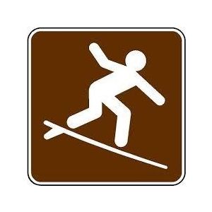 Surfing Recreation Signs  - RS-059