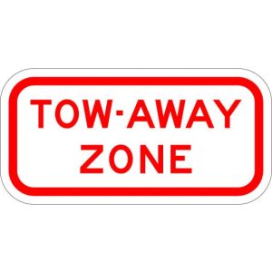 Tow-Away Zone Sign - R7-201