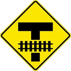 Storage Space Railroad Crossing Sign - W10-11