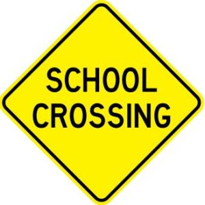 School Crossing Sign - W-29