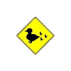 Duck Crossing Sign - W11-12
