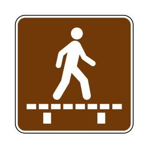 Walk on Boardwalk Signs  - RS-122